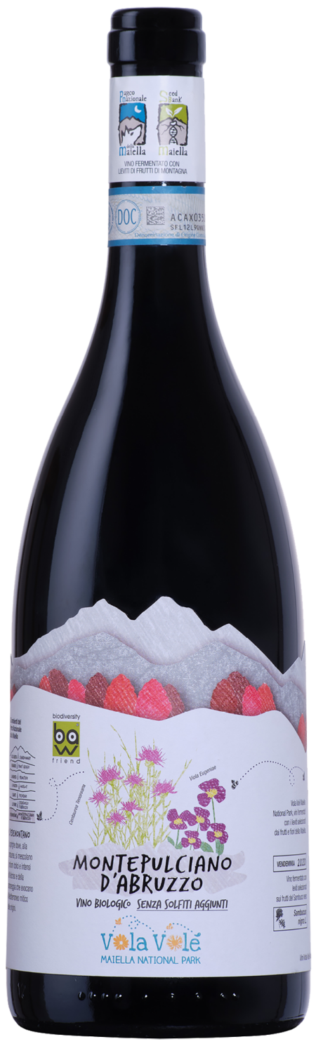 Вола Воле Майелла Нешенл Парк Монтепульчано д'Абруццо DOC Кантина Орсонья 0.75 л
