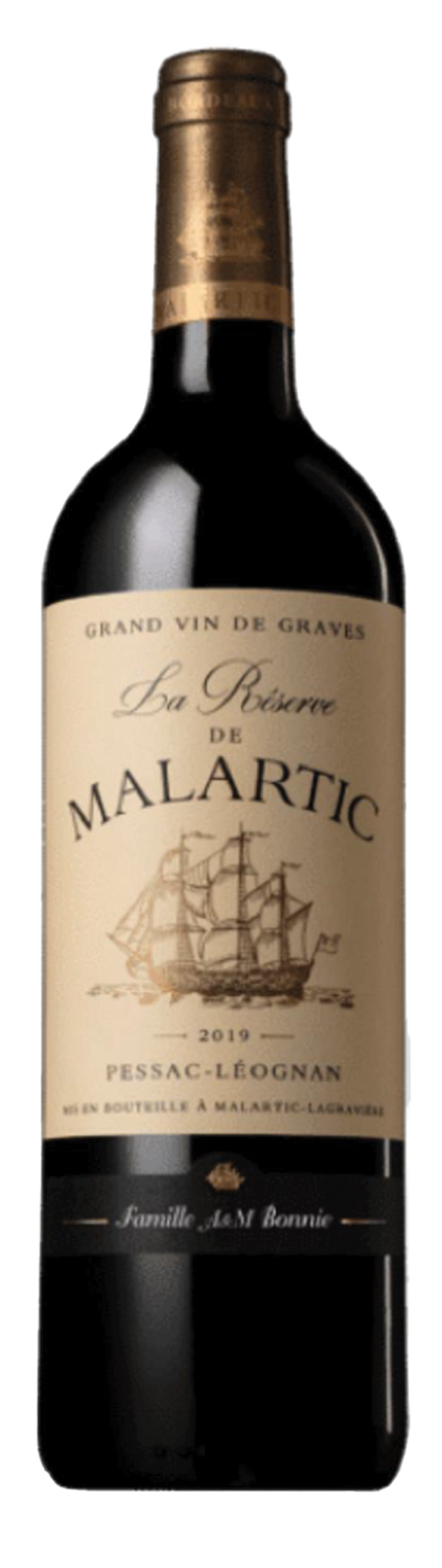Ле Комт де Малартик Пессак-Леоньян AOC Шато Малартик-Лагравьер 2019 0.75 л