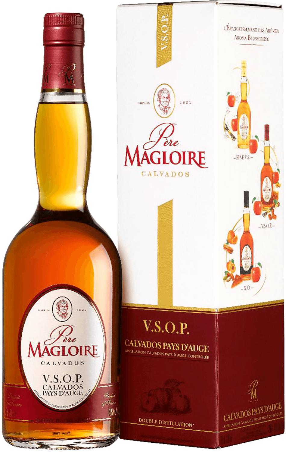 Пэр Маглуар VSOP Пэи д'Ож AOC в подарочной упаковке 0.5&nbsp;л