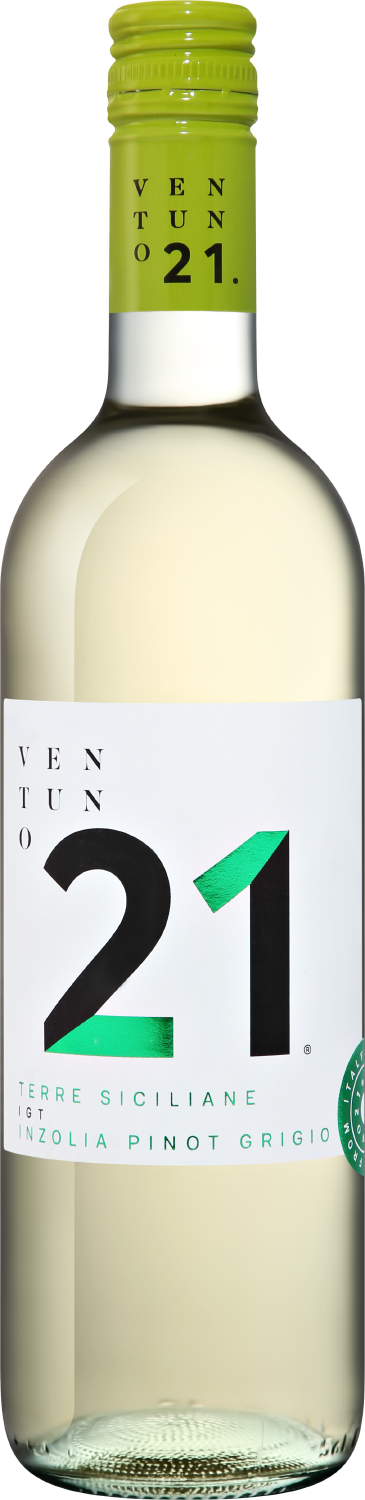 Вентуно 21 Инзолия Пино Гриджо Кантине Разоре 2021 0.75 л