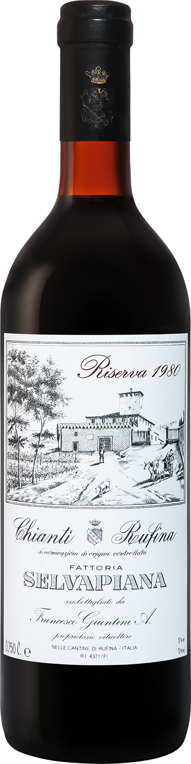 Кьянти DOCG Руфина Ризерва Фаттория Сельвапьяна 1980 0.75 л