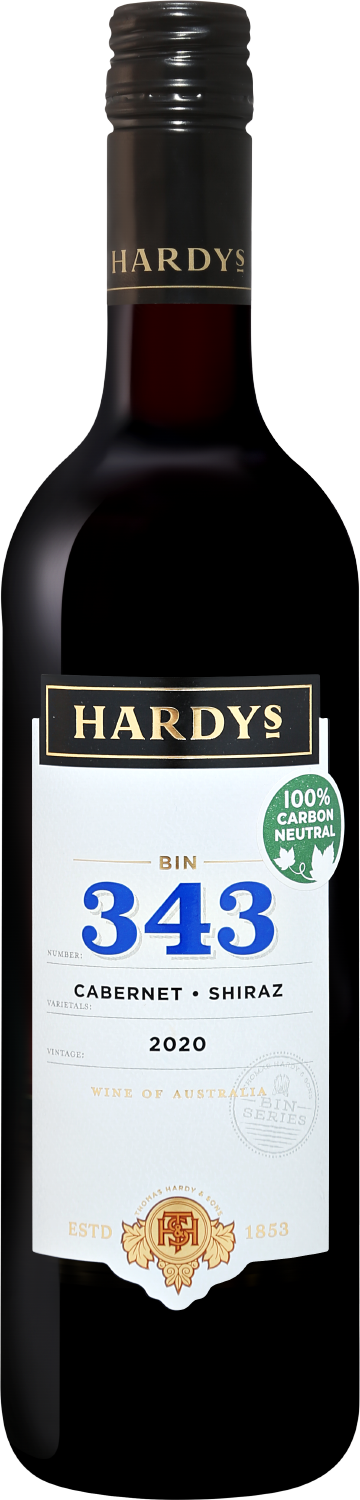 Бин 343 Каберне Шираз Юго-Восточная Австралия Харди′с 2020 0.75 л