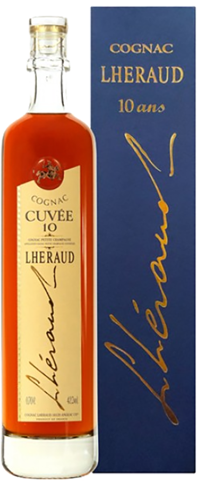 Леро Кюве 10 Коньяк в подарочной упаковке 0.7 л