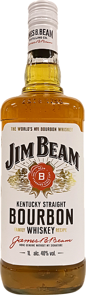 Jim Beam Kentucky Straight Bourbon Whiskey, 1 л в Курске