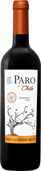 El Paro Carmenere Central Valley DO Vina del Pedregal, 0.75 л в Курске