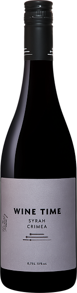 Wine Time Syrah Crimea Wein und Wasser, 0.75 л в Курске