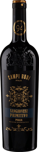 Campi Rudi Sangiovese-Primitivo Puglia IGT Angelo Rocca e Figli, 0.75 л в Курске