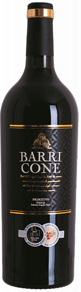 Barricone Primitivo Puglia IGT Angelo Rocca e Figli, 0.75 л в Курске