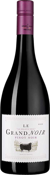 Le Grand Noir Pinot Noir Pays d'Oc IGP Les Celliers Jean d'Alibert, 0.75 л в Курске