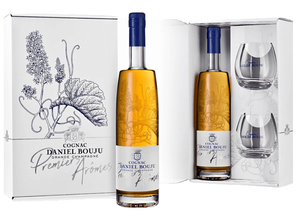 Daniel Bouju Premiers Aromes Cognac Grande Champagne (gift box with 2 glasses), 0.7 л в Курске