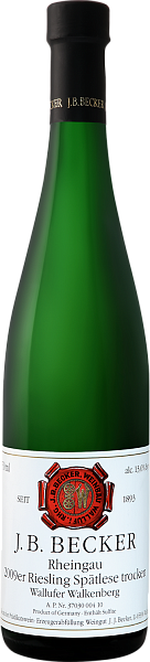 Riesling Wallufer Walkenberg Spatlese Trocken Rheingau J.B.Becker, 0.75 л в Курске