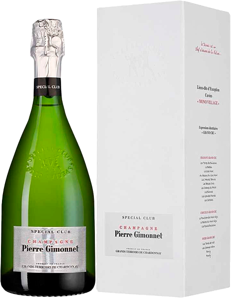 Pierre Gimonnet & Fils Special Club Grands Terroirs de Chardonnay Extra Brut Champagne AOC (gift box), 0.75 л в Курске