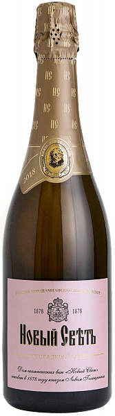 Rose Aged Russian Sparkling Semi-Sweet Novy Svet, 0.75 л в Курске