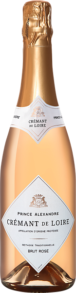Prince Alexandre Brut Rose Cremant De Loire AOC, 0.75 л в Курске