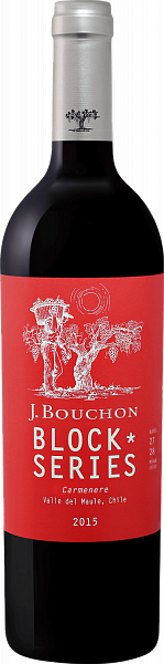 Block Series Carmenere Maule DO J. Bouchon, 0.75 л в Курске