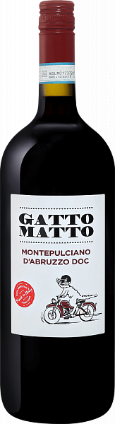 Gatto Matto Montepulciano d’Abruzzo DOC Villa Degli Olmi, 1.5 л в Курске