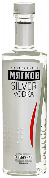 Vodka Myagkov Silver, 0.5 л в Курске