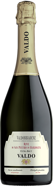 Rive di San Pietro di Barbozza Сonegliano Valdobbiadene Prosecco DOCG Brut Nature Valdo, 0.75 л в Курске