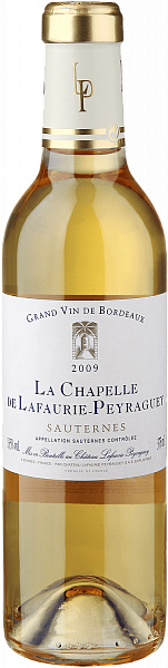 La Chapelle De Lafaurie-Peyraguey Sauternes AOC Chateau Lafaurie-Peyraguey, 0.375 л в Курске