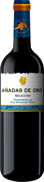 Anadas de Oro Tempranillo Semisweet Vinos & Bodegas, 0.75 л в Курске