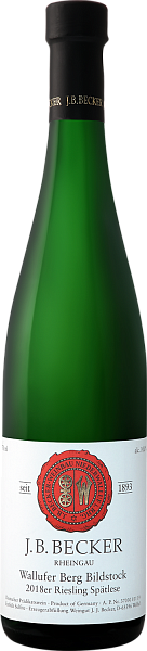 Вино Riesling Wallufer Berg Bildstock Spatlese Rheingau J.B.Becker, 0.75 л в Курске