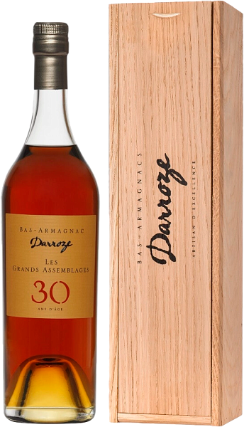 Darroze Les Grands Assemblages 30 Ans d'age Bas-Armagnac (wooden box), 0.7 л в Курске