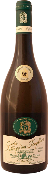 Abbaye des Templiers Muscadet Sevre et Maine AOC Sur Lie Vignoble Drouard, 0.75 л в Курске