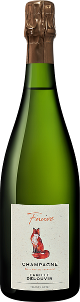 Fauve Brut Nature Champagne AOC Famille Delouvin, 0.75 л в Курске