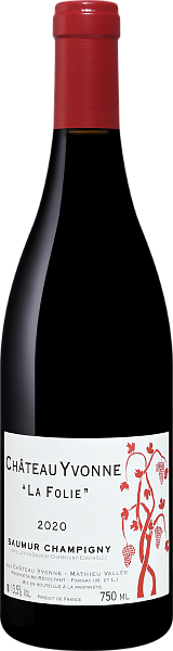 La Folie Saumur Champigny AOC Chateau Yvonne, 0.75 л в Курске
