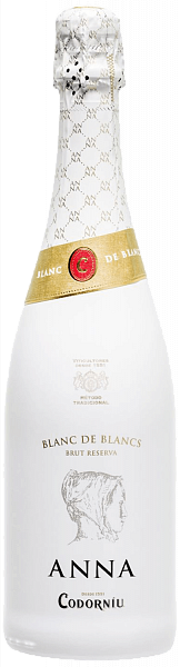 Anna de Codorniu Blanc de Blanc Brut Reserva Cava DO Codorniu, 0.75 л в Курске