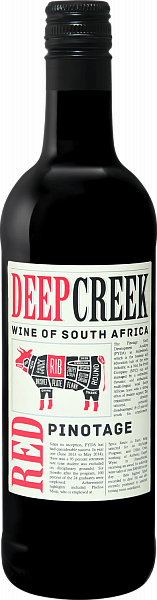 Deep Creek Pinotage Western Cape WO Origin Wine Stellenbosh, 0.375 л в Курске